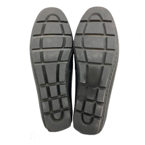 COACH Men's Black Leather Mott Driver Signature C Loafer Shoes Size 11D - Picture 8 of 10